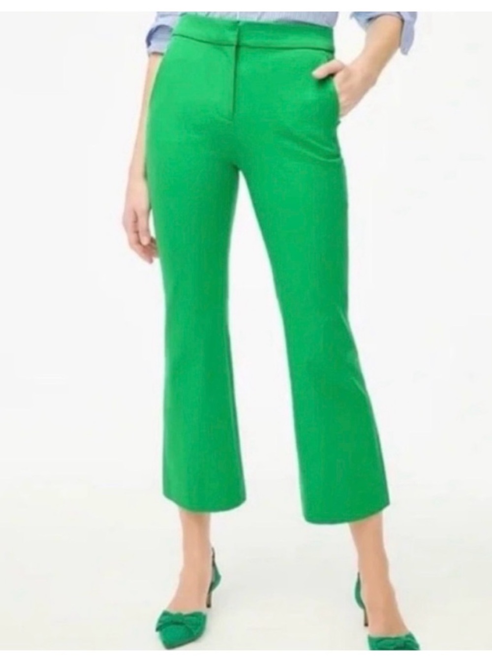 J. Crew Kelsey Cropped Flare Pants